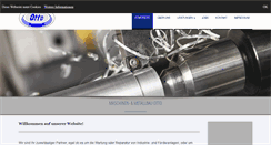 Desktop Screenshot of otto-maschinenbau.de